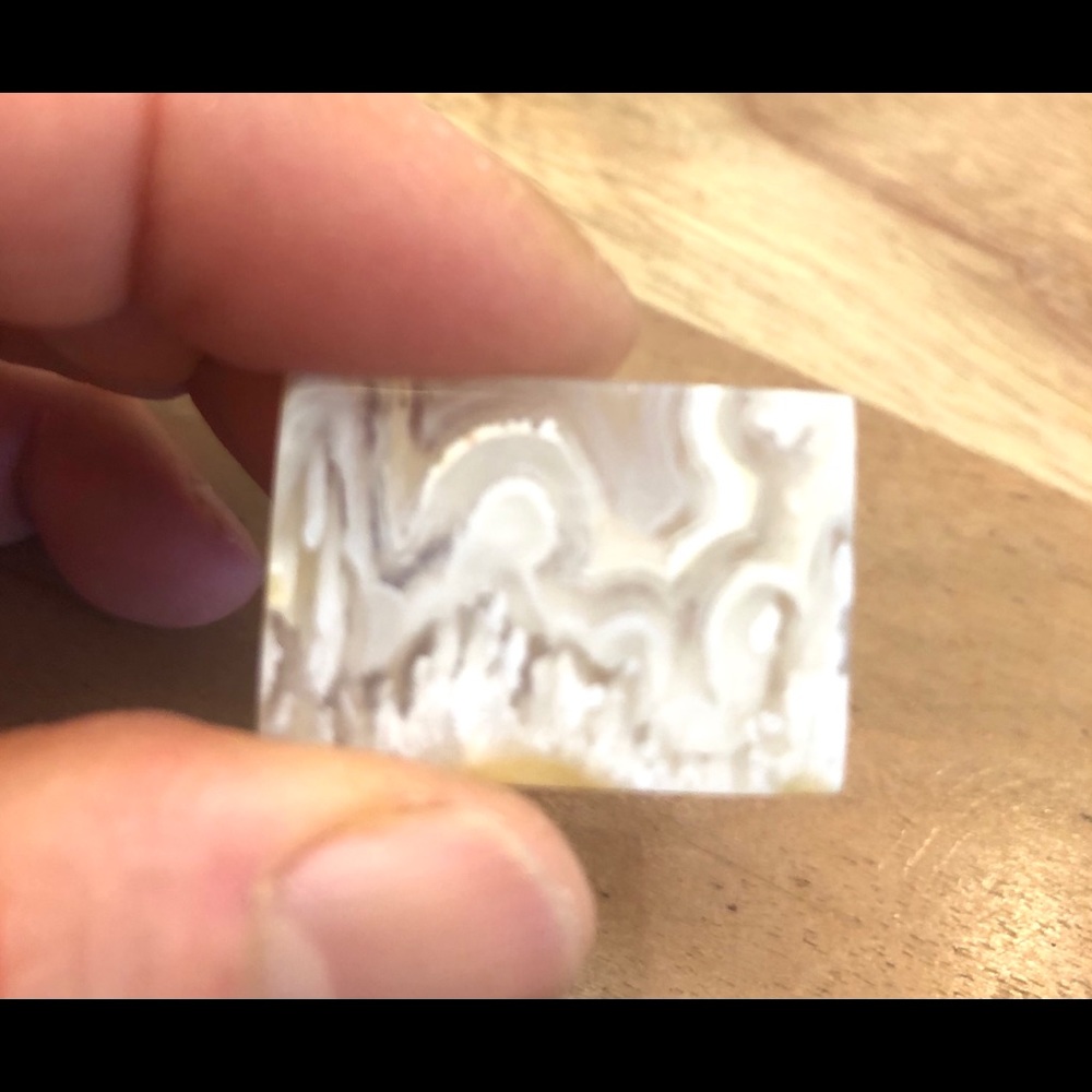 Natural moss agate - Picture 12 of 14